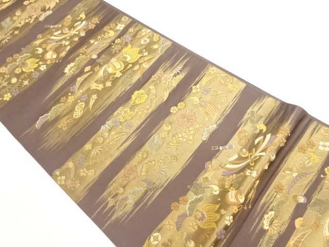 JAPANESE FUKURO OBI / WOVEN TREASURES